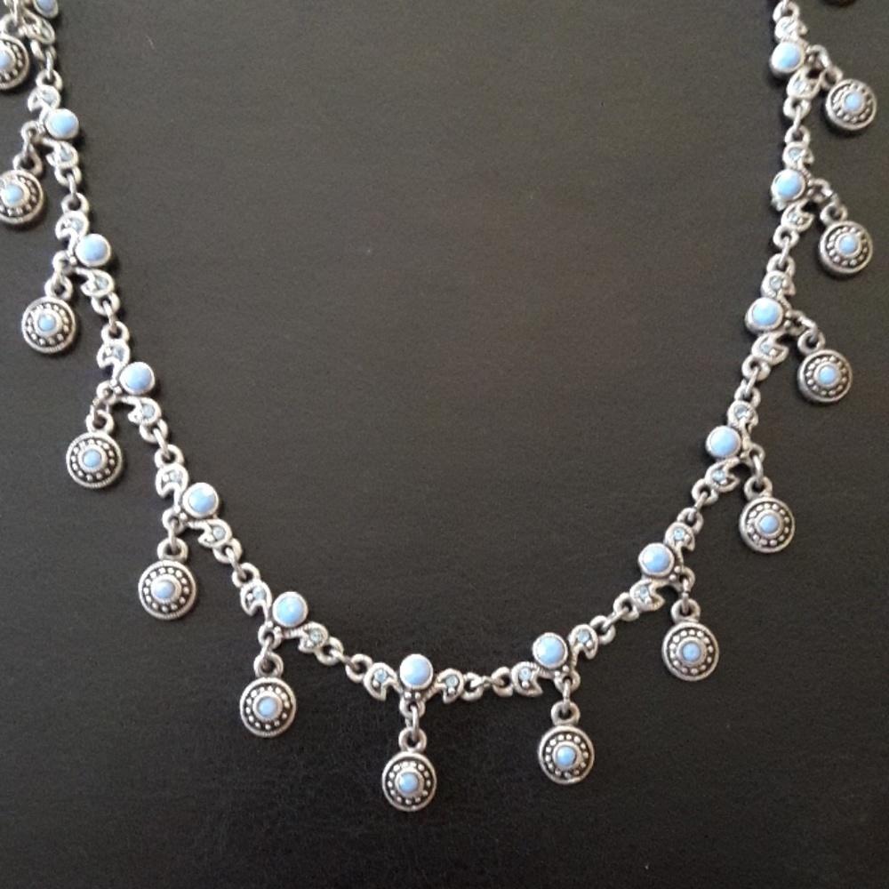Denim Blue Necklace
